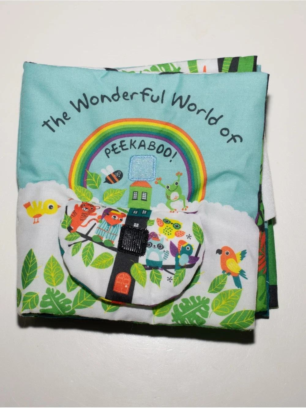 Melissa & Doug Soft Activity Baby Book - The Wonderful World of Peekaboo!